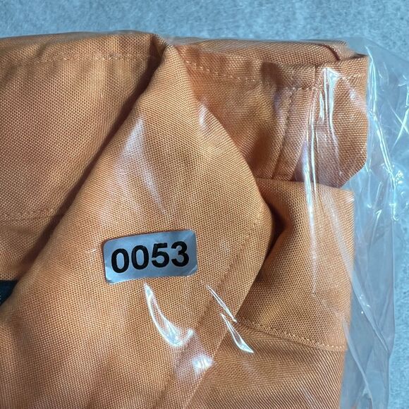 Polo Ralph Lauren Yarmouth Button Down Mens 16.5 Orange Long Sleeve Oxford Pony - Picture 7 of 7